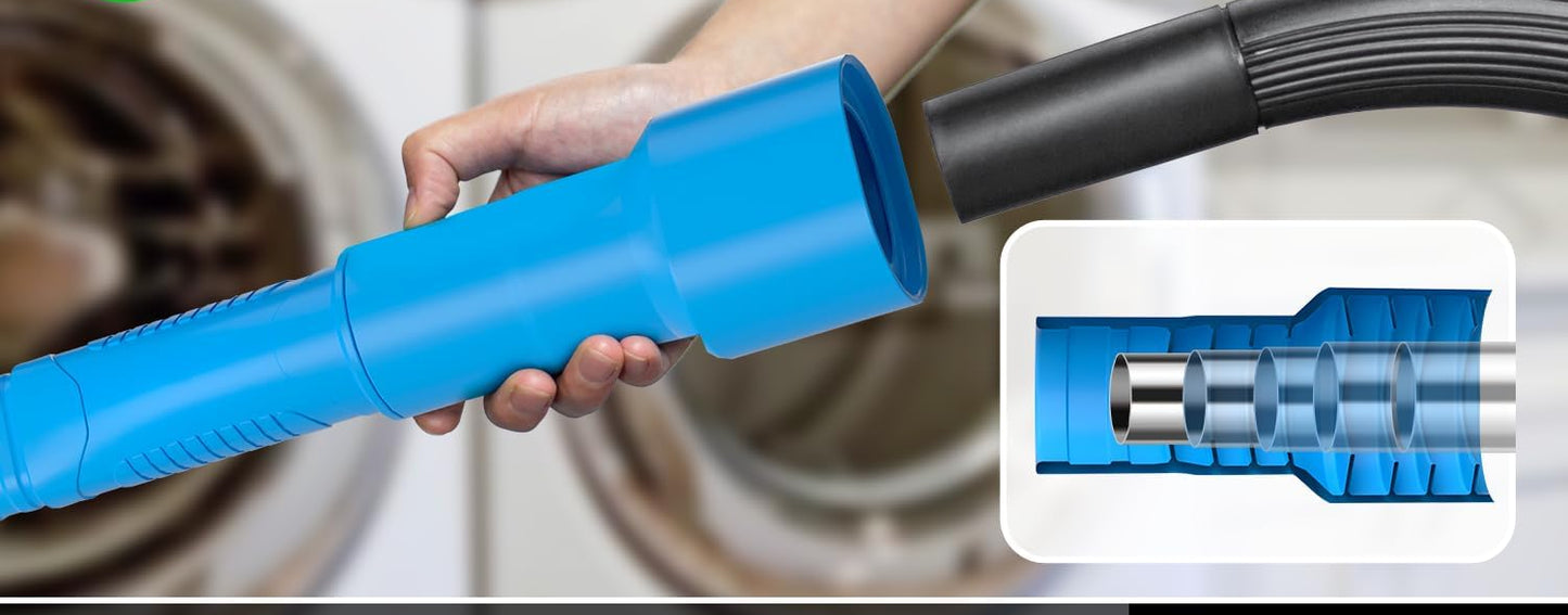 Vacuum Cleaner Nozzle Crevice Flexible Dryer Lint Remove Tool Cleaner Kit