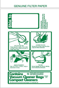 Air Storm 43103 Micro-Filtration Vacuum Bags - Generic - 12 pack