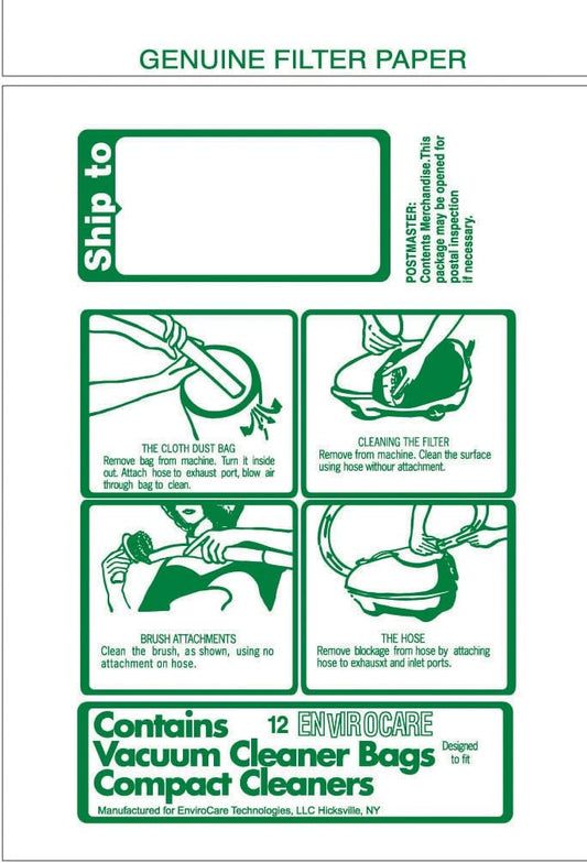 Air Storm 43103 Micro-Filtration Vacuum Bags - Generic - 12 pack