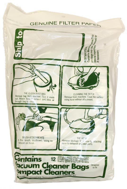 Compact 738-12 vacuum cleaner bags - Generic - 12 pack