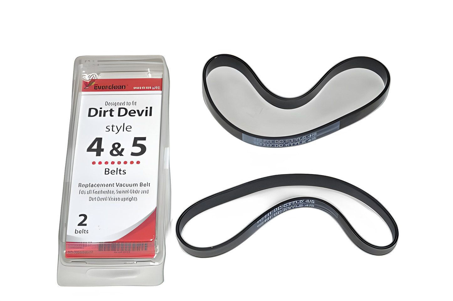 Belt Dirt Devil Style 4&5, 2pk, Everclean Vacuum #80-3110-08