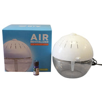 Ecogecko Lil Squirt Air Cleaner White With LED  + 1 Aroma Oil Bottle