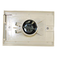 Central Vacuum Inlet Cover White - Low Voltage