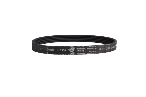 BELT,GROOVED-REXAIR POWER NOZZLE,SIDE BELT E2 BLACK