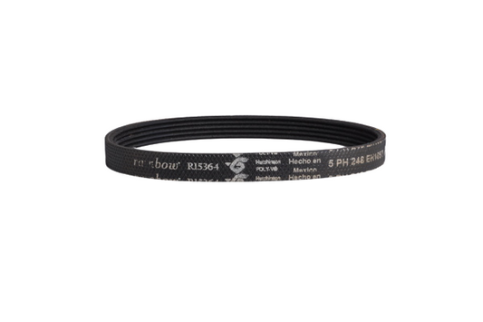 BELT,GROOVED-REXAIR POWER NOZZLE,SIDE BELT E2 BLACK