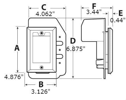 SuperValve With Square Door White 791790W 