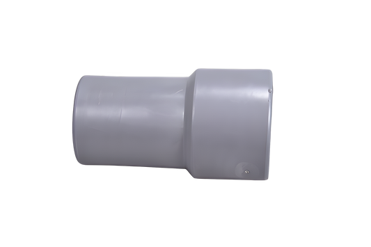 Fit All, Commercial Hose Cuff 1 1/2 Inch, Gray, Crushproof Vacuum #D-3150-150-2C101