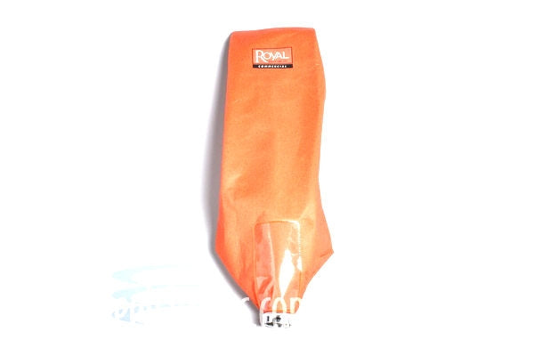 Royal: RO-066242 Cloth Bag, Commercial Zipper W/Fill Tube Orange