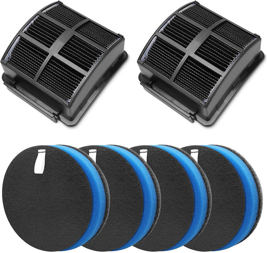 Replacement Filter Kit for Bissell 2998 Multiclean Lift-Off Pet Vacuum #1625641+1601972+1603437