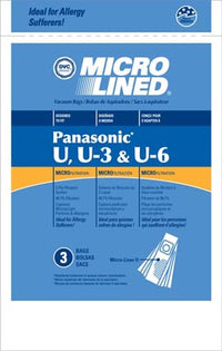 Evolution Type U Micro-Lined Vacuum Bags - Generic - 3 Pack