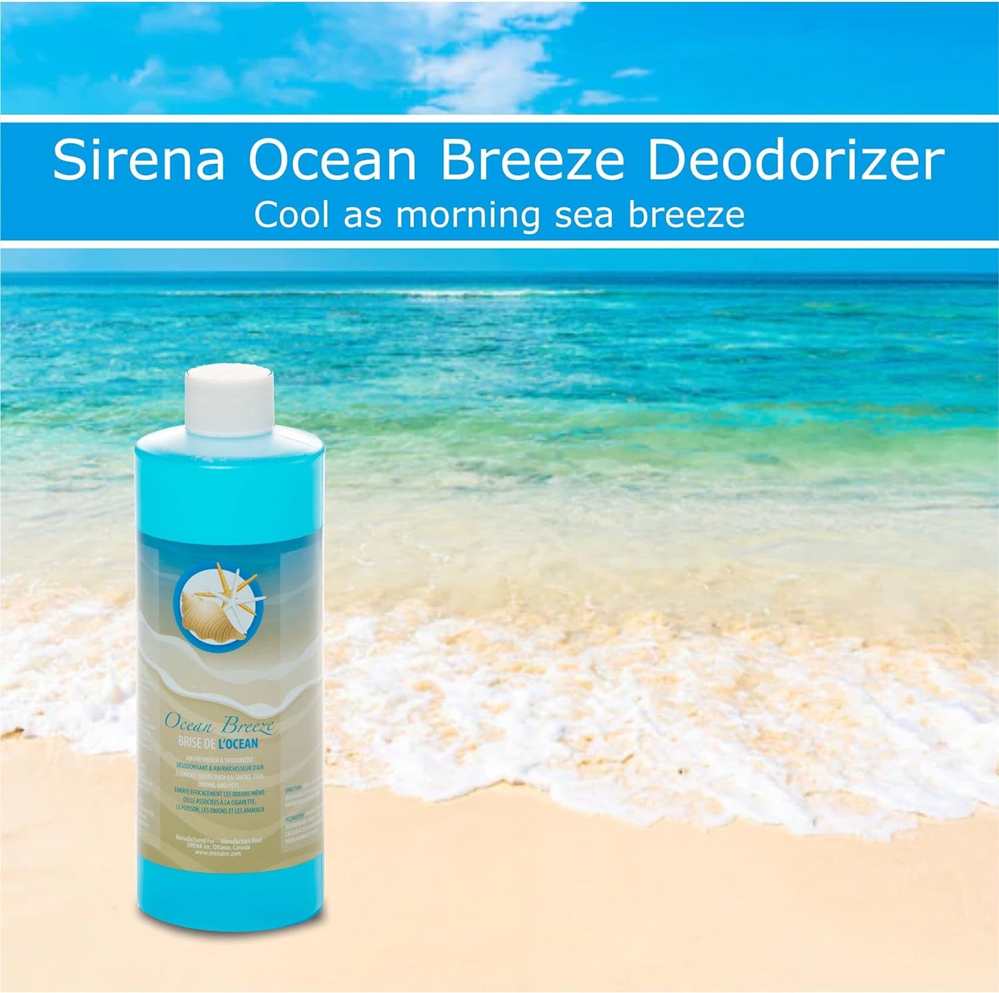 Sirena DEOD1 Ocean Breeze Room Deodorizer. Also works for Rainbow Vacuums which use #R14698