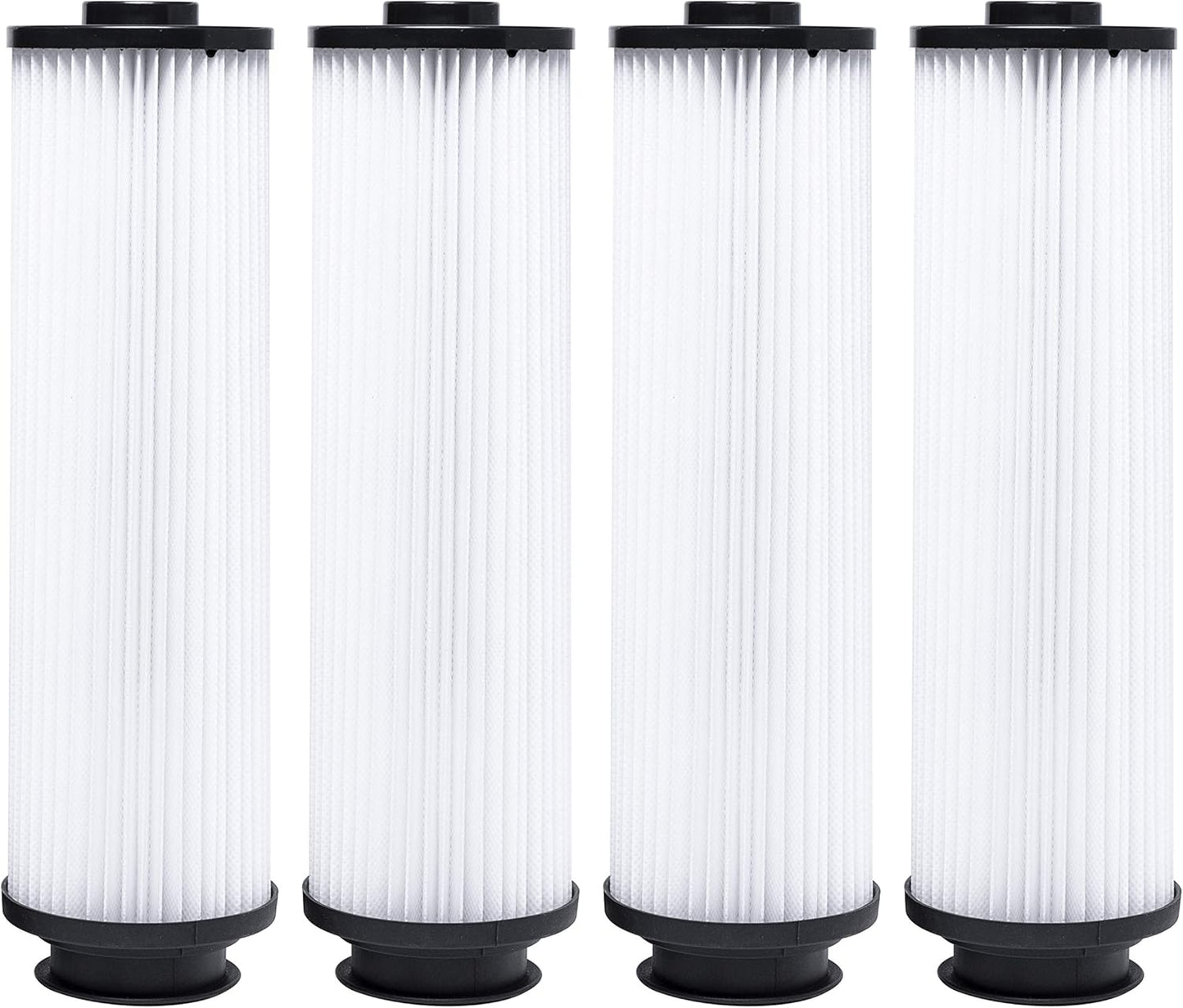 4 Pack Hoover 40140201 Replacement Long-Life HEPA Cartridge Filter - Fits all Hoover Bagless Uprights, CF505