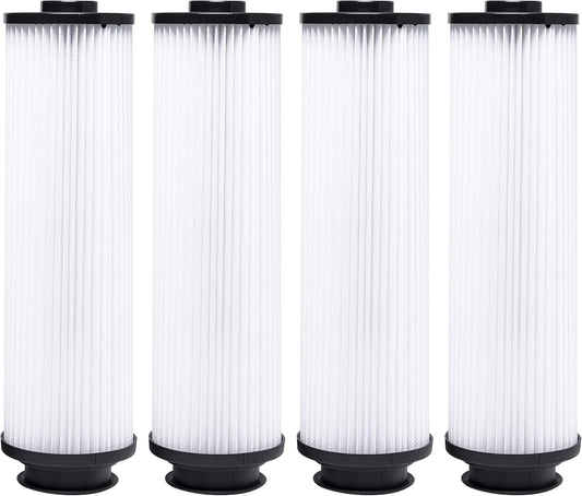 4 Pack Hoover 40140201 Replacement Long-Life HEPA Cartridge Filter - Fits all Hoover Bagless Uprights, CF505