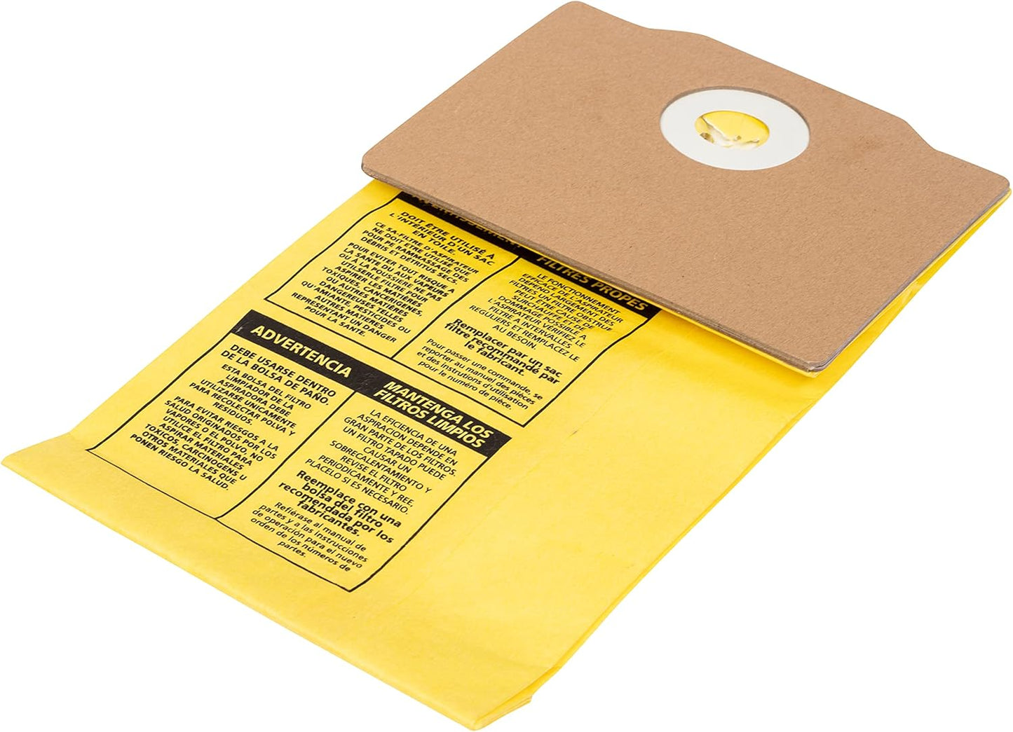 Shop Vac 9191710 Back Pack Vac Collection Filter Bags. Also fits Dayton Backpacks 5/pk #919-1710