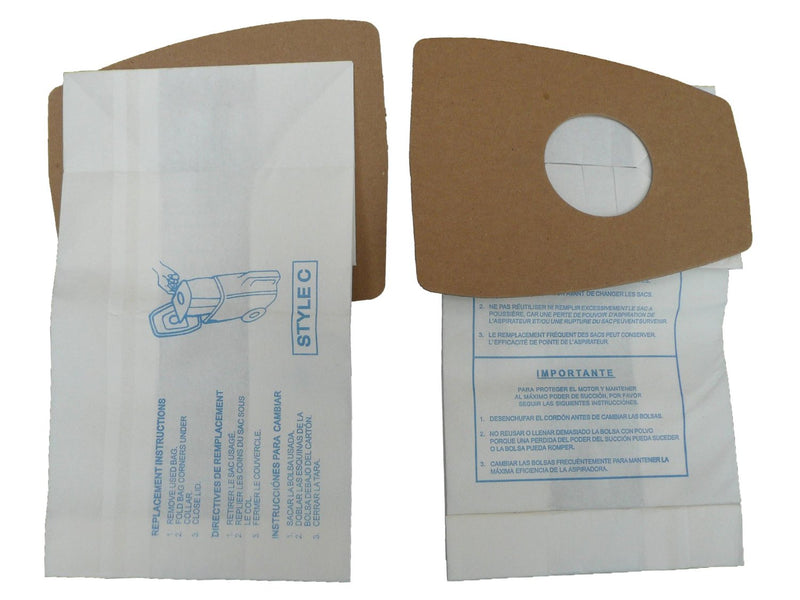 9 Eureka C Allergy Mighty Might canister Vacuum Bags, White Westinghouse, Floorshow Cleaner, Home Cleaning Systm, C