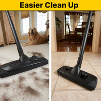 Replacement For Shop-Vac 9061400 1.25 Inch Diameter Extension Wands, 3-Piece Set, Durable Black Plastic, Ideal for Extended Reach With 1.25 Inch Hoses