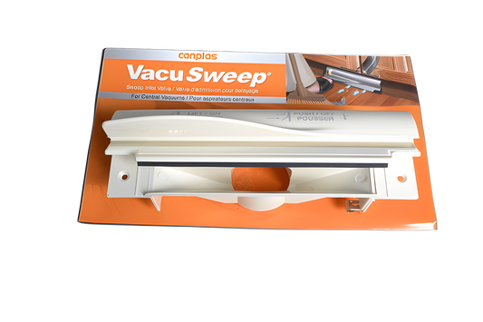Vacusweep Sweep Inlet Valve, Almond, Canplas Vacuum #845600A