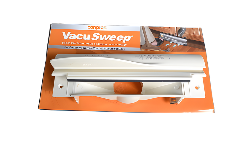 Vacusweep Sweep Inlet Valve, Almond, Canplas Vacuum #845600A