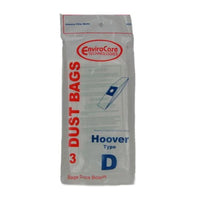 Hoover D  Vacuum  Bags 4010005D- Genuine - 3 pack