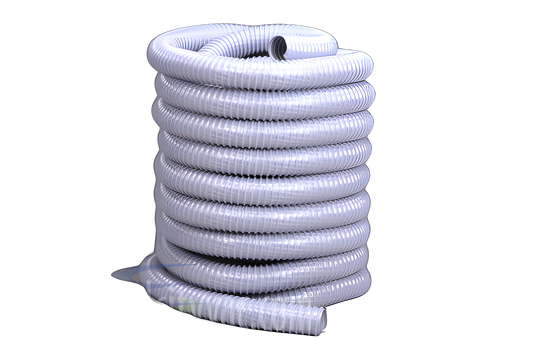 Fit All, Commercial 50ft X 1 1/2 Commercial Vac U Flex Hosgray Vacuum #35401500001