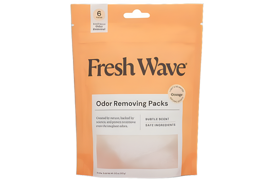 Pearl Pack, 6 Per Pk Fresh Wave, Orange Vacuum #810-6