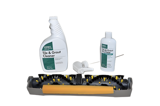 Tile & Grout Kit Kirby, Gen 3 Sentria 2, Contains1 Pre Treat, Tile/grout Cleaner, Brush Roll & Sponge Vacuum #237113G
