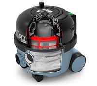 Numatic/NaceCare Henry Allergy Canister Vacuum-1.6 Gallon Capacity with Allergy Easing Hepa-Filtration and AST9 Professional Accessory kit (Blue)
