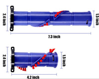 Dyson Brushbar Service Assembly 966870‑01 for for DC77, UP14 Upright Vacuums - One Short and One Long Tab