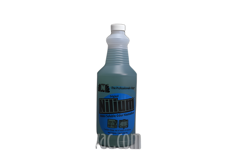 Nilodor, Water Soluble Odor Counteractant, 32oz Original Scent, Quart Bottle, Nilium Vacuum #32WSO