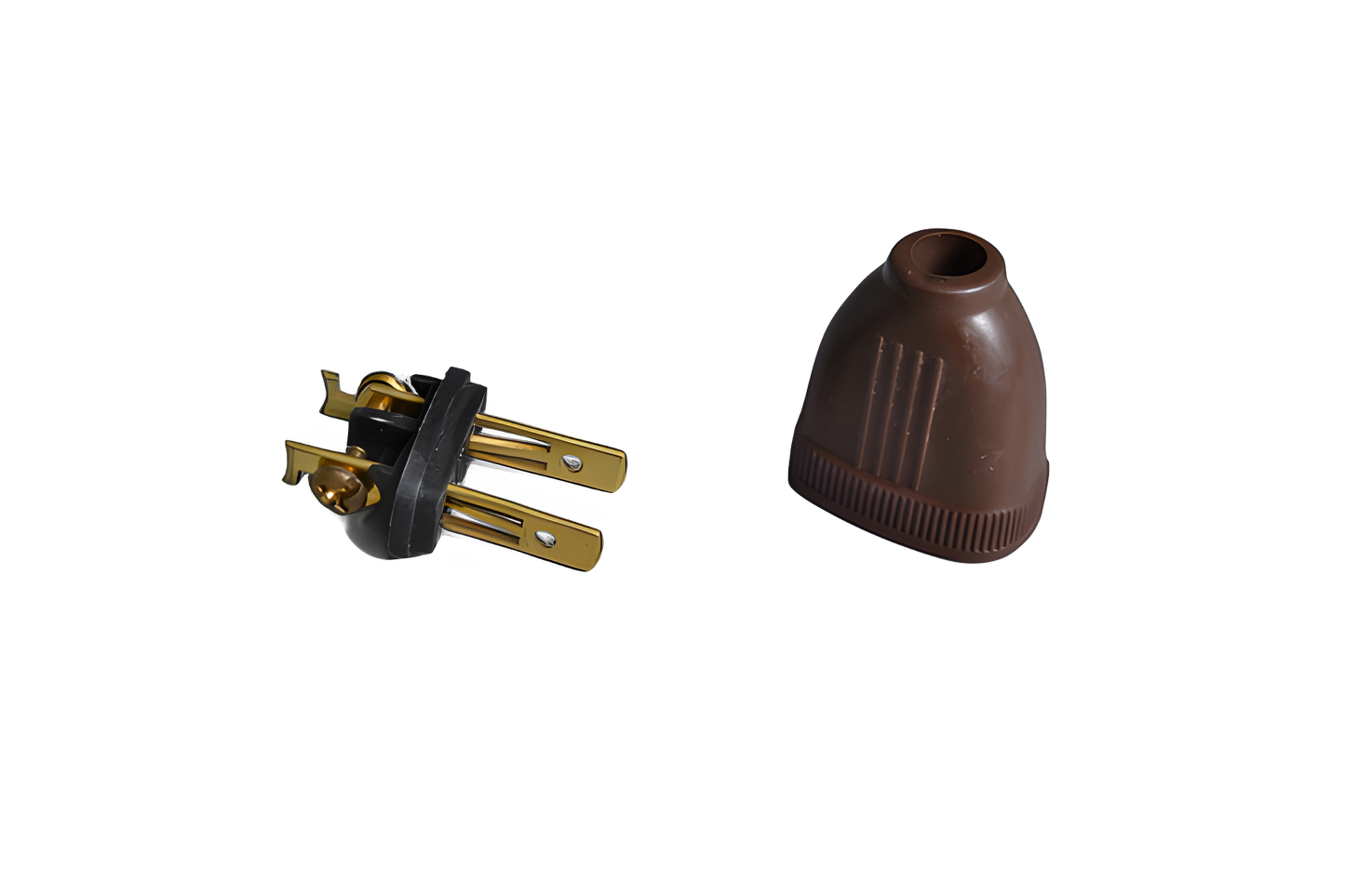 Fit All, Residential Male Grip Plug/ Brown Vacuum #32-5602-73