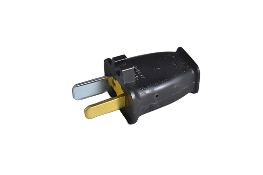 Fit All, Residential Male Plug W/grip (sta Tite) Black Vacuum #CWDSA940