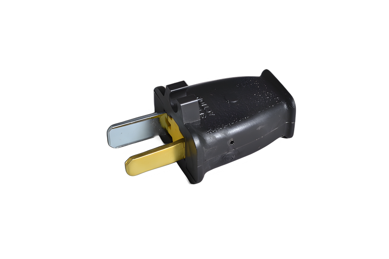 Fit All, Residential Male Plug W/grip (sta Tite) Black Vacuum #CWDSA940