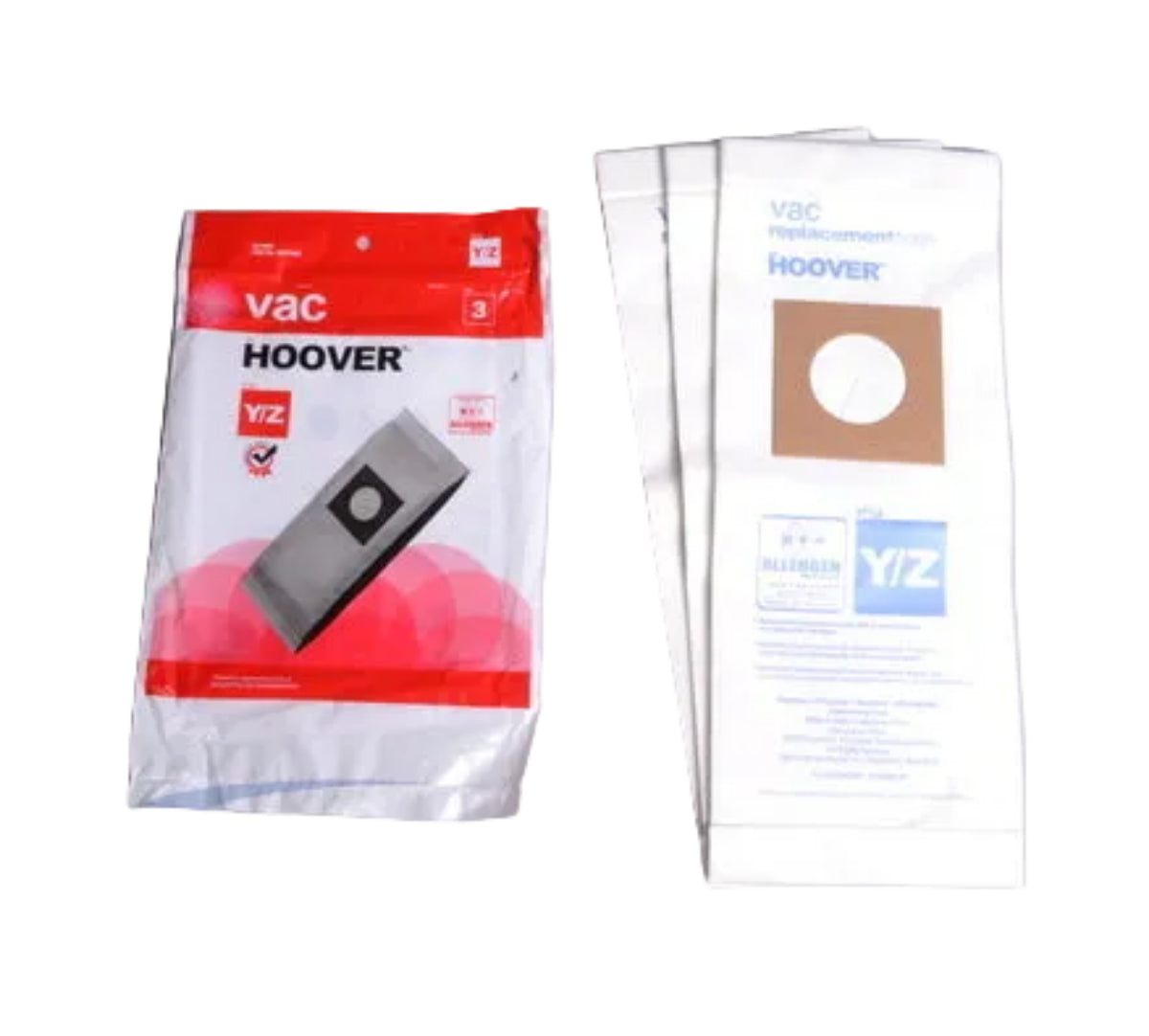 Hoover Y & Z Vacuum Bag, 3 Pack, AA10002