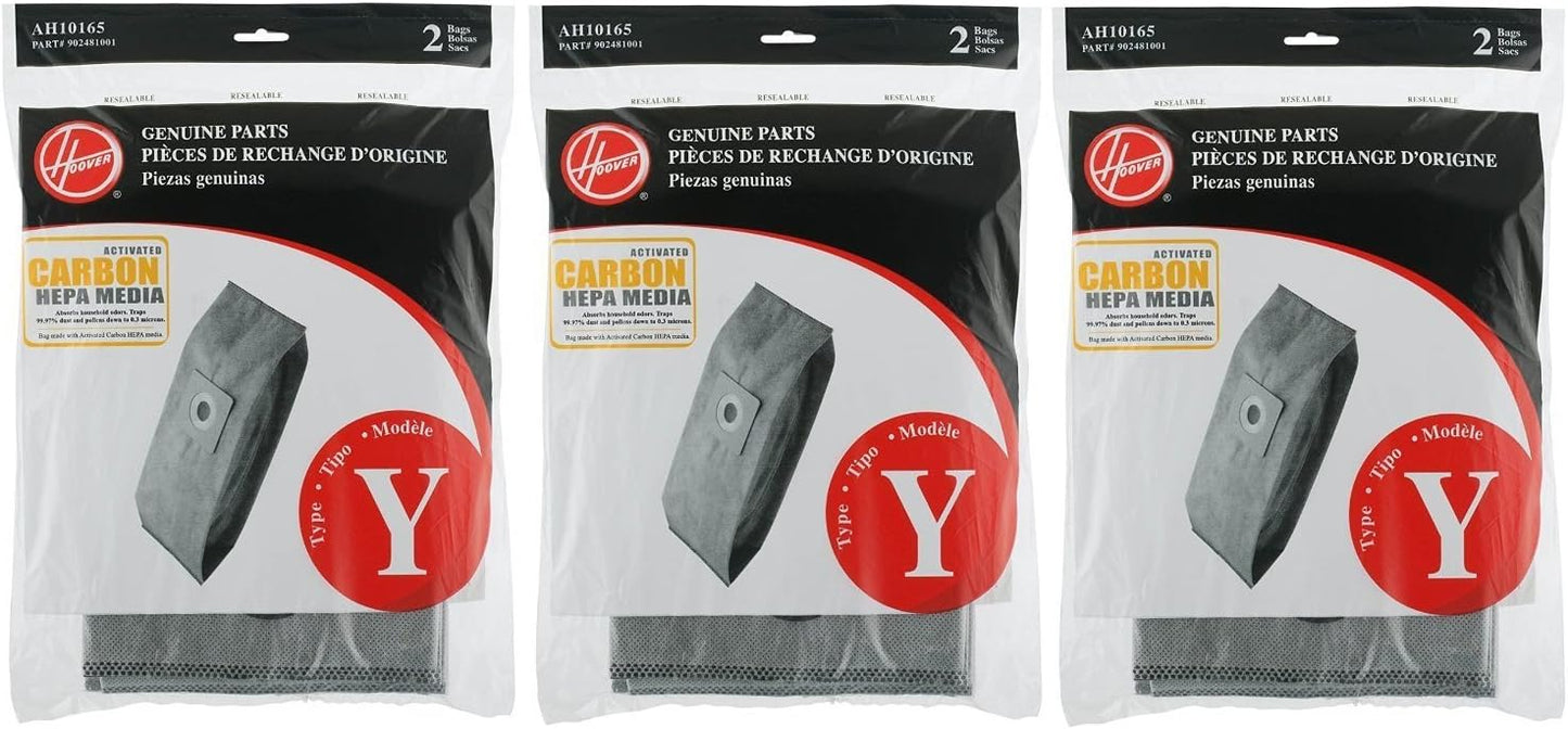 Hoover Type Y Carbon HEPA Bag (2-Pack), AH10165 (3)
