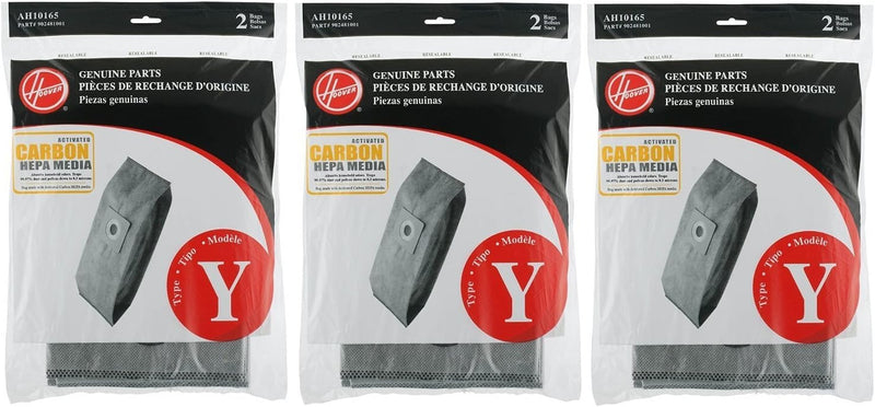 Hoover Type Y Carbon HEPA Bag (2-Pack), AH10165 (3)
