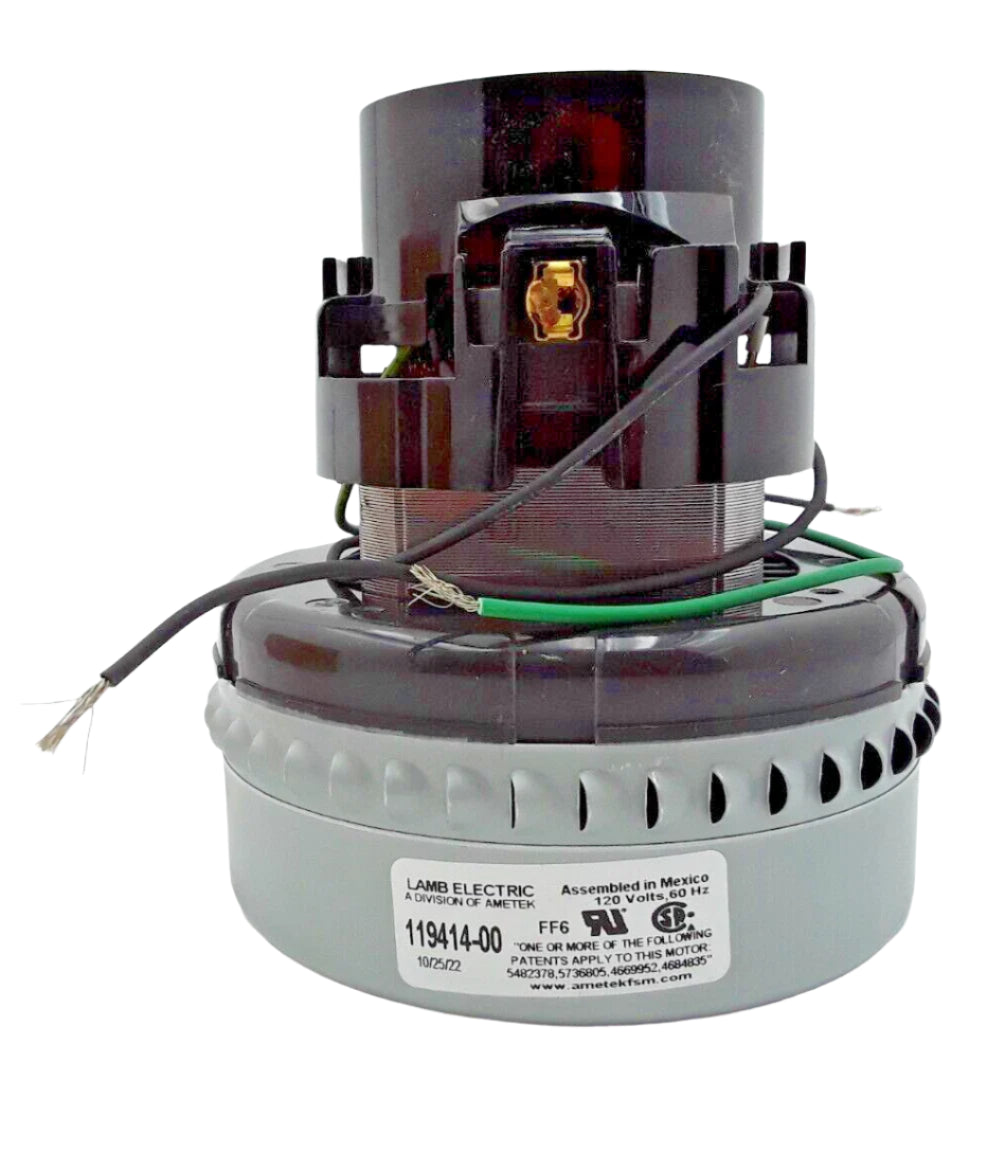 Replacement Motor For Ametek Lamb – 1-Stage, 120V, 5.7 Amp, Compare To 122341-07 (Genuine Replacement Motor For Ametek Lamb – 1-Stage, 120V, 5.7 Amp, Compare To 122341-07 (Genuine