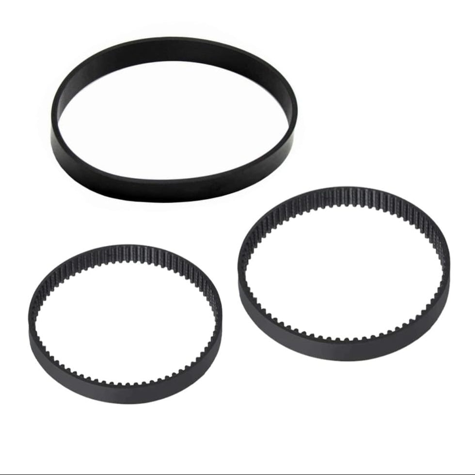 Replacement Belt Set for Bissell ProHeat 2X Revolution Pet Carpet Cleaner Model 1548 1551 1551W 1550 Series, Replace Parts 1606419, 1606418 and 1606428