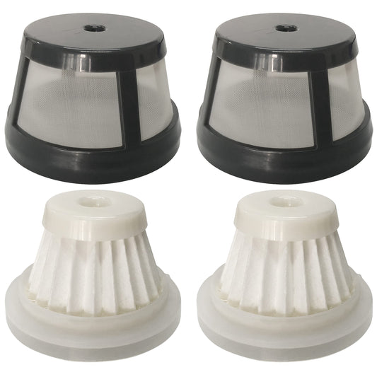 Replacement 8 Filter Set for Select Hand Vacs Compatible with Bissell Aero Cordless Models 29869,29861, 29867, 29868, 2986 (Part # 1624405) 4-QTY