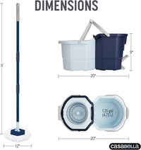 Casabella Clean Water Spin Mop