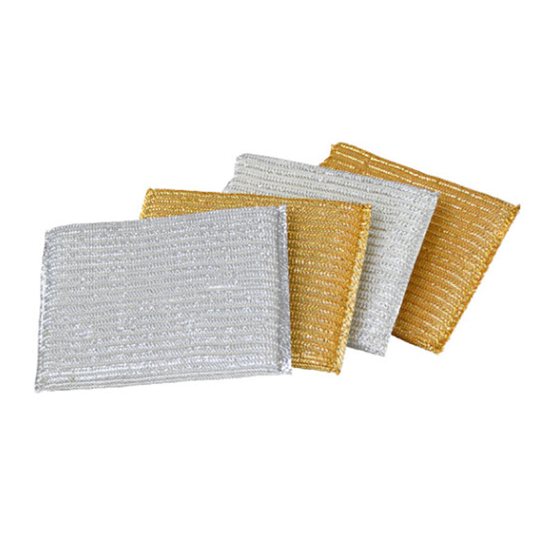 Casabella Sparkle Scrub Sponge, 4-pack