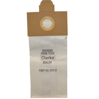 Genuine Clarke 50721B CombiVac Upright  vacuum cleaner bags- 10 pack