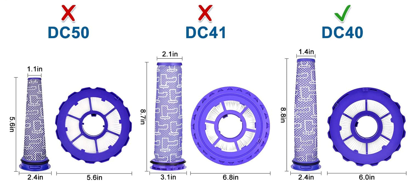 Genuine Dyson DC40, DC42, UP16, UP19 Hepa Exhaust Filter - 922676-01, 922676-02