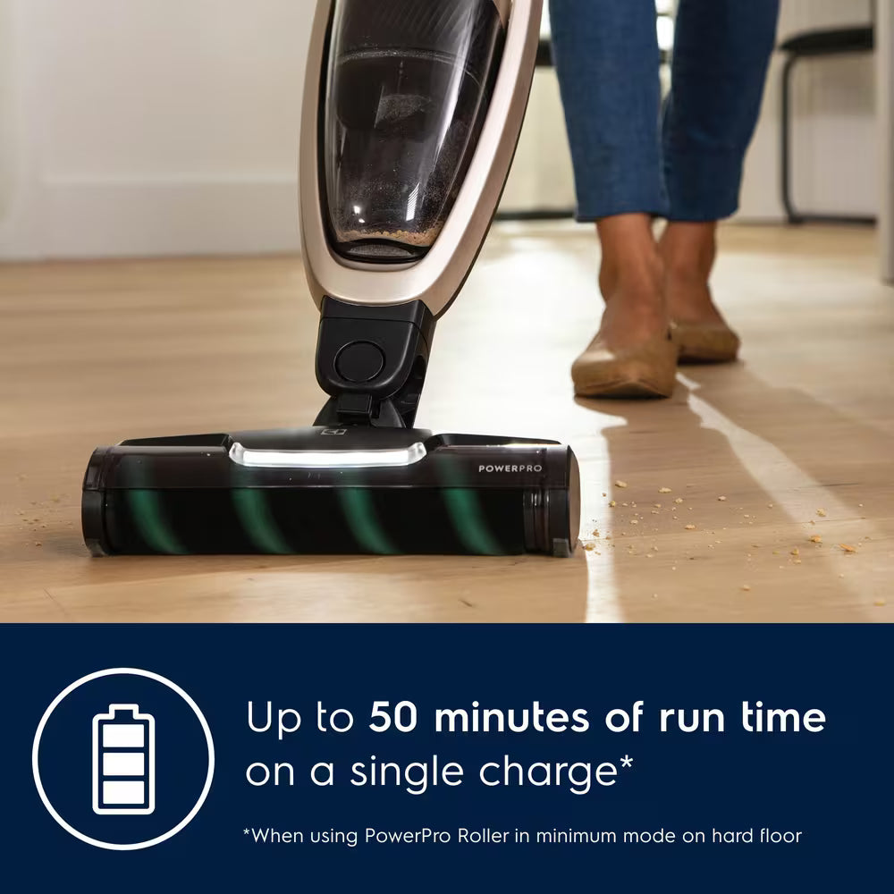 Electrolux WellQ7 EHVS35H2AQ Cordless 2-in-1 Stick Vacuum for Hard Floors, Soft Sand
