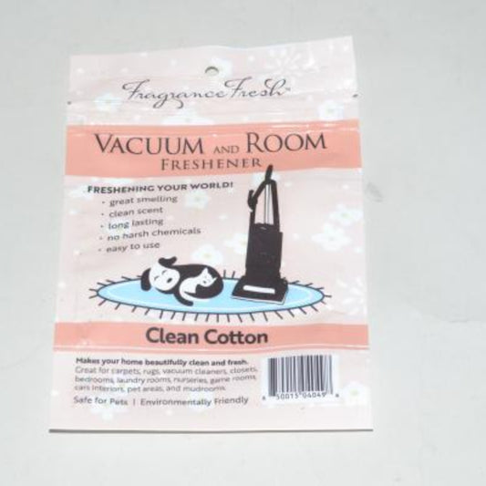 Fragrance Fresh Clean Cotton Small Pouch Vacuum #FP-CLEANCOTTON