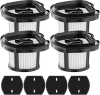 4 Pack 2284w Vacuum Replacement Filter for Bissell Pet Hair Eraser Filter Hand Vacuum 2284W 2390 2389 2390A, Compare to Parts # 1614212 1614203 1614204, 4 Mesh Filters and 4 Foam Filters
