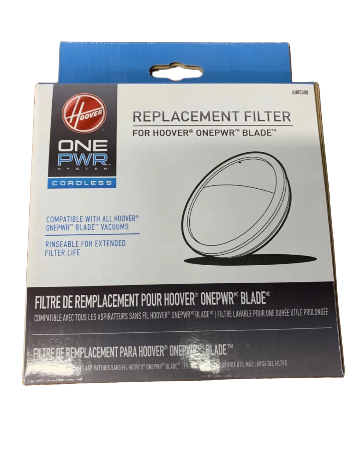 Hoover Filter for  ONEPWR Blade BH53357VE, BH53310V, BH53352V, BH53353V, BH53354V, BH53350 Cordless Vacuum #AH85300