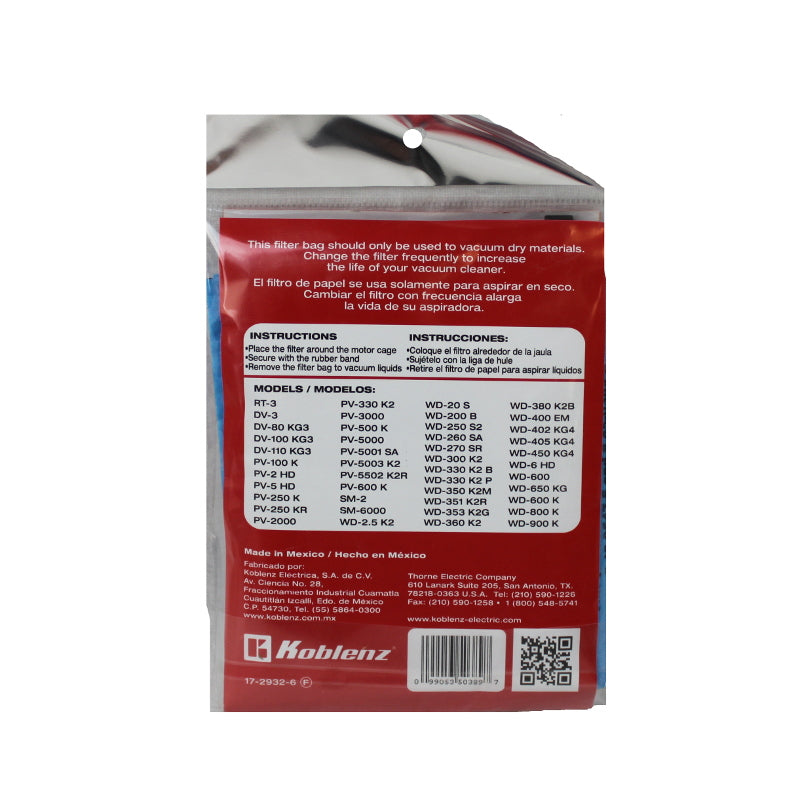 Koblenz PV3000 bags