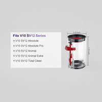 Dyson SV12 V10 Total Clean LARGE BIG Bin Service Assembly #969509-01, DY-96950901