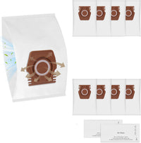 Type CO Vacuum Cleaner Bag Compatible with Miele Guard M1 Canister Vacuum, 8 Bags and 2 Filters #MLECORL
