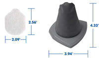 Filter Combo Set for Eureka NES215A 3-in-1 Stick Vacuum, NES210, NES212, NES215. Compare to Part N0101 & N0102 (2 Cup Filters and 2 Pre-Motor Filters)